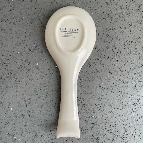 Rae Dunn Artisan Collection Blue Egg Spoon Rest - Picture 6 of 9